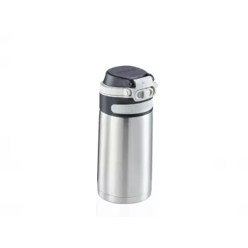 LEIFHEIT Thermo Mug Flip 350 ml ασημί