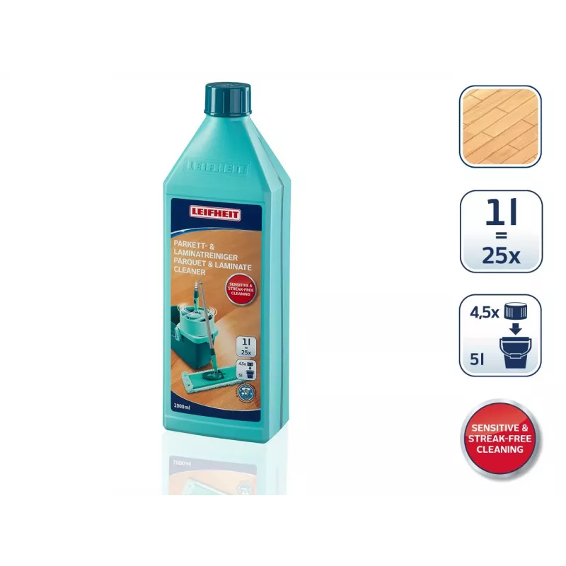 LEIFHEIT καθαριστικό laminate και παρκέ συμπύκνωμα 1L