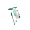 LEIFHEIT Fenstersauger Dry&Clean με στέλεχος Click System 43 cm, ηλεκτρική σκούπα παραθύρων, λευκό/τυρκουάζ