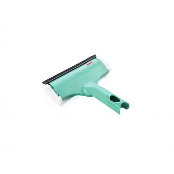 LEIFHEIT καθαριστής παραθύρων & πλαισίων 3in1 Mini micro duo - κεφαλή μικροϊνών 20 cm με ενσωματωμένο υαλοκαθαριστήρα, συμβατό με Click System