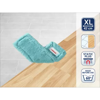 LEIFHEIT Profi XL Static Plus 42cm σφουγγαρίστρα στεγνού καθαρίσματος