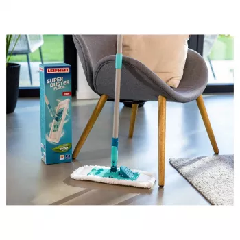 LEIFHEIT Superduster Floor M 33cm ηλεκτροστατική κεφαλή ξεσκονίστρας δαπέδου