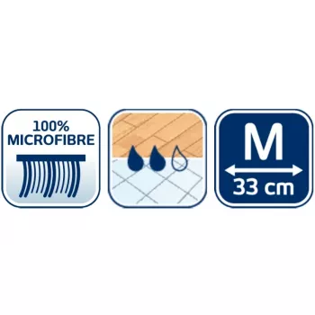Leifheit Clean & Compact M ανταλλακτικό κάλυμμα σφουγγαρίστρας μικροϊνών
