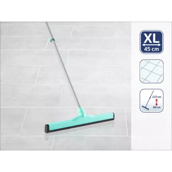 LEIFHEIT Classic Aqua Collect υαλοκαθαριστήρας δαπέδου με τηλεσκοπικό στέλεχος, 45 cm, πράσινο/λευκό