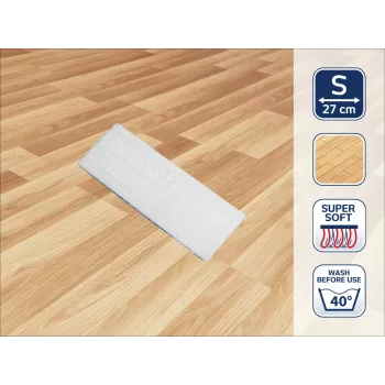 LEIFHEIT ανταλλακτική βούρτσα Picobello S Super Soft 27cm κάλυμμα σφουγγαρίστρας μικροϊνών