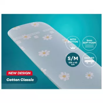LEIFHEIT κάλυμμα σιδερώστρας Cotton Classic S/M 125x40cm