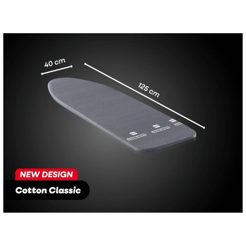 LEIFHEIT κάλυμμα σιδερώστρας Cotton Comfort S/M 125x40cm