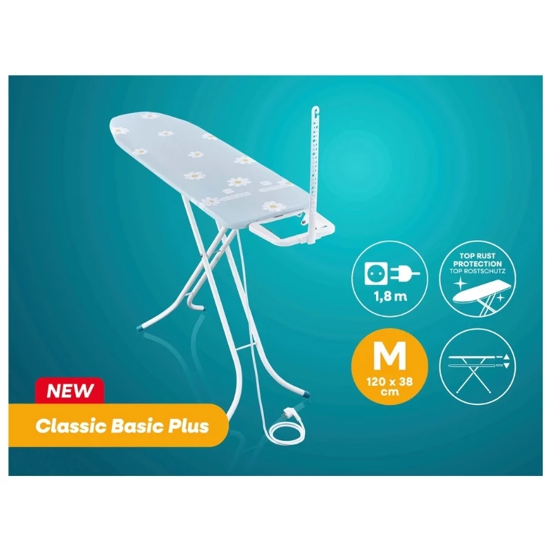 LEIFHEIT σιδερώστρα Classic M Basic Plus 120x38cm