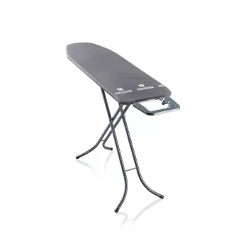 Leifheit Classic M σιδερώστρα μαύρη 120x38cm με σταθερή βάση σιδέρου και κάλυμμα βαμβακιού