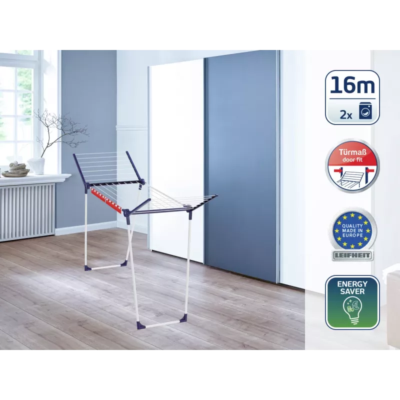 LEIFHEIT Pegasus 160 Solid Slim απλώστρα ρούχων
