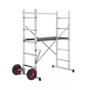 HAILO Ικρίωμα HobbyStep H3 χάλυβας 2x5 σκαλοπάτια πτυσσόμενη πλατφόρμα εργασίας