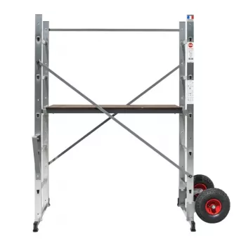HAILO Ικρίωμα HobbyStep H3 χάλυβας 2x5 σκαλοπάτια πτυσσόμενη πλατφόρμα εργασίας