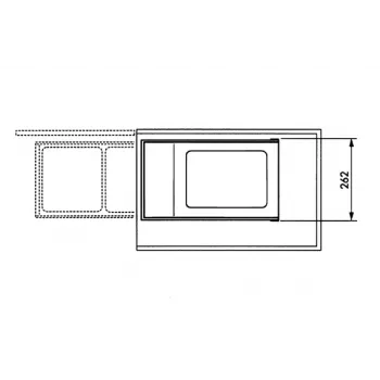 HAILO Multi-Box Duo L Σύστημα απορριμμάτων κάτω από τον πάγκο, 2x14L, λευκό
