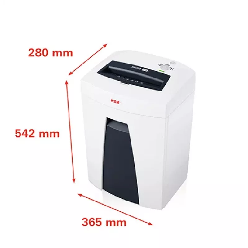 HSM SECURIO C18 Καταστροφέας Εγγράφων Κοπής Λωρίδων 3,9 mm P-2 Λευκό/Ανθρακί