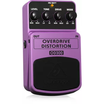 Behringer OD300 Πετάλι Εφέ Overdrive/Distortion Μωβ, Μαύρο