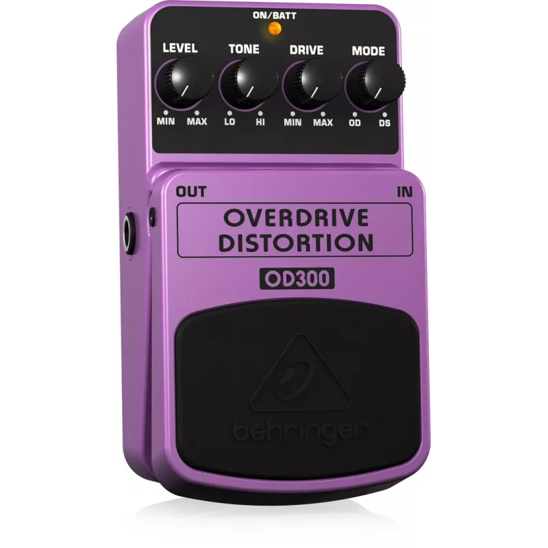Behringer OD300 Πετάλι Εφέ Overdrive/Distortion Μωβ, Μαύρο