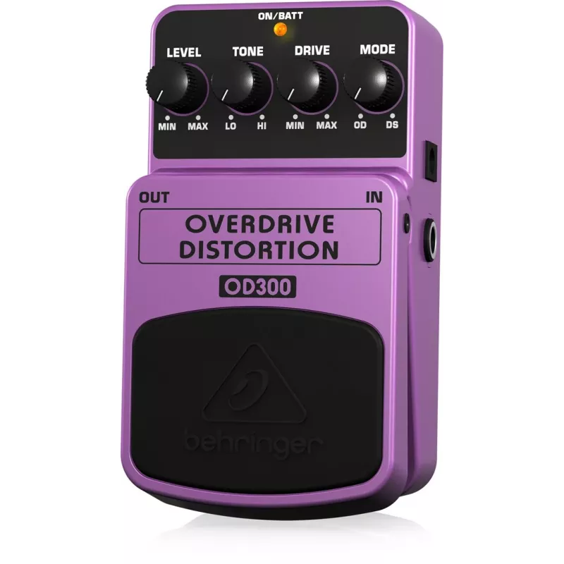 Behringer OD300 Πετάλι Εφέ Overdrive/Distortion Μωβ, Μαύρο
