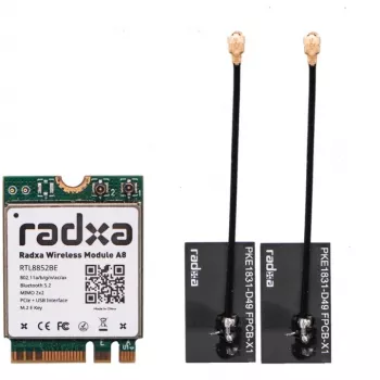 Radxa Wireless Module A8, M.2 Wi-Fi 6 και Bluetooth 5.2 (RA007-A8)