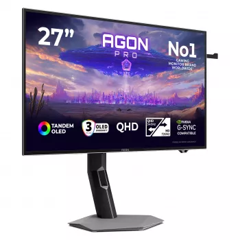 AOC AGP277QKDC 26,5 ιντσών QHD OLED 720Hz Οθόνη Gaming