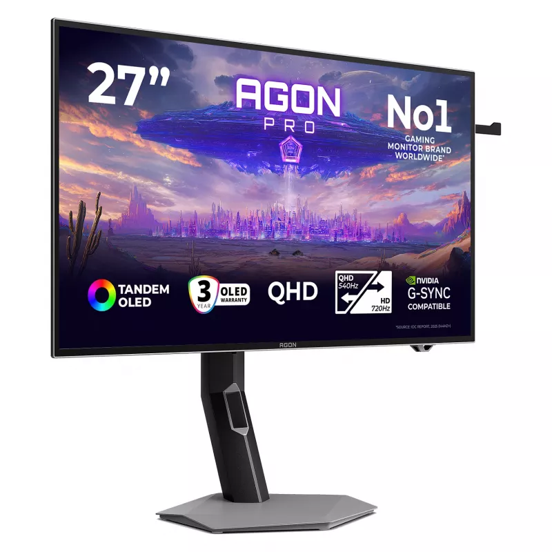 AOC AGP277QKDC 26,5 ιντσών QHD OLED 720Hz Οθόνη Gaming