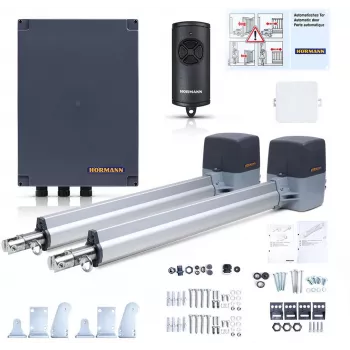 Hormann Rotamatic PL2 868MHz BiSecure Σετ για Δίφυλλες Πόρτες έως 8m