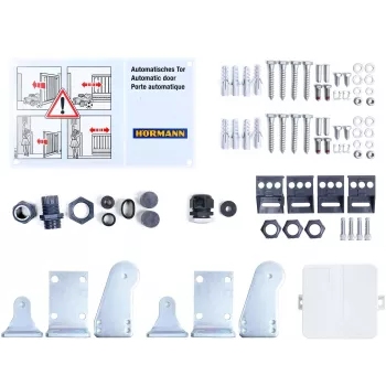 Hormann Rotamatic PL2 868MHz BiSecure Σετ για Δίφυλλες Πόρτες έως 8m