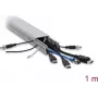 Delock Κανάλι καλωδίωσης 50 x 30 mm, 1 m, γκρι (22131)