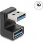 Delock USB 10 Gbps Type-A αρσενικό σε θηλυκό U-Form Adapter