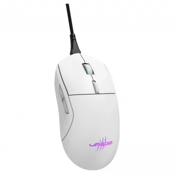 Hama uRage Reaper 250 gaming ποντίκι, ενσύρματο, οπτικό, 6200 DPI, 6 κουμπιά, RGB, λευκό