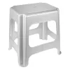 KEEEPER Maxi Max σκαλοπάτι, ανοιχτό γκρι, 41 x 33,5 x 42,5 cm, αντοχή 150 kg, αντιολισθητικό, στοιβαζόμενο