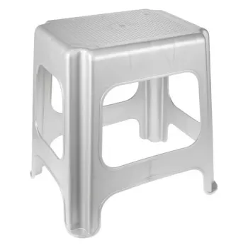 KEEEPER Maxi Max σκαλοπάτι, ανοιχτό γκρι, 41 x 33,5 x 42,5 cm, αντοχή 150 kg, αντιολισθητικό, στοιβαζόμενο