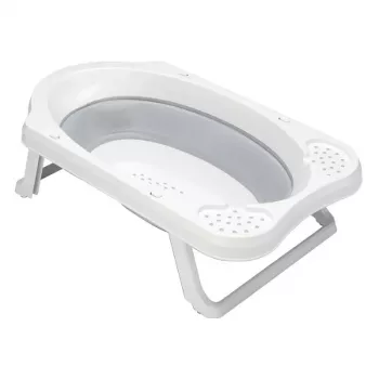 KEEEPER πτυσσόμενη μπανιέρα μωρού Maja Pure 48x82x23,5 cm γκρι