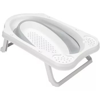 KEEEPER πτυσσόμενη μπανιέρα μωρού Maja Pure 48x82x23,5 cm γκρι