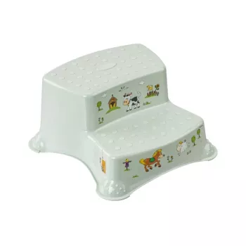 KEEEPER Παγκάκι δύο σταδίων Igor Funny Farm 40x37x21 cm Soft Green