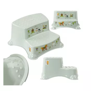 KEEEPER Παγκάκι δύο σταδίων Igor Funny Farm 40x37x21 cm Soft Green