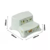 KEEEPER Παγκάκι δύο σταδίων Igor Funny Farm 40x37x21 cm Soft Green