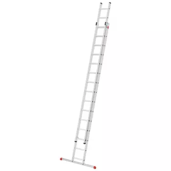 HAILO S80 ProfiStep duo Σκάλα συνδυασμού, Αλουμίνιο, 2x15 σκαλοπάτια, μέγιστο φορτίο 150 kg