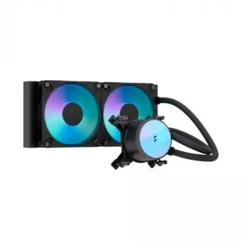 Fractal Design Radius 240 RGB Μαύρο All-in-One Υγρόψυκτη CPU