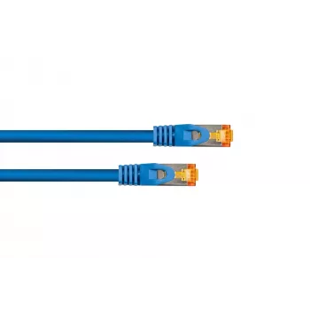 KABELMEISTER Cat.7 S/FTP Καλώδιο Patch, RJ45, TPE, χωρίς αλογόνα, Μπλε, 3m