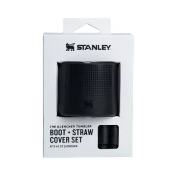 STANLEY The Quencher Boot + Strohhalm-Topper Μαύρο 1,18L