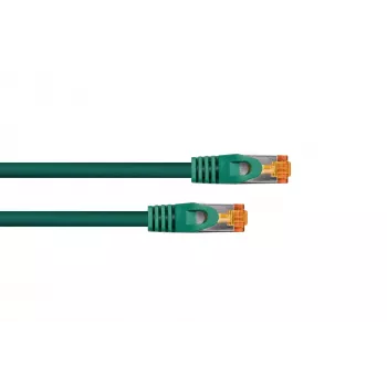KABELMEISTER Cat.7 S/FTP Καλώδιο Patch, RJ45, TPE χωρίς αλογόνα, Πράσινο, 0,25m