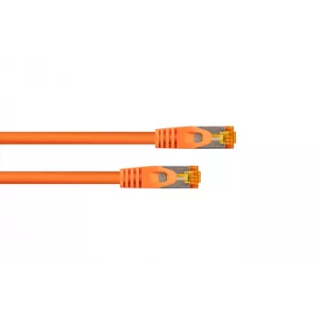 Kabelmeister RJ45 Patch καλώδιο Cat. 7 S/FTP, θήκη TPE, χωρίς αλογόνα, πορτοκαλί, 7,5 m