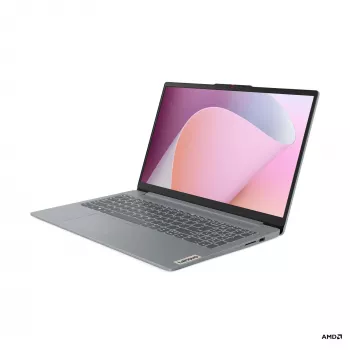 Lenovo IdeaPad Slim 3 15AMN8 15,6 inch Full HD IPS φορητός υπολογιστής - AMD Ryzen 5, 16GB RAM, 512GB SSD, AMD Radeon 610M, Wi-Fi 6, Arctic Grey