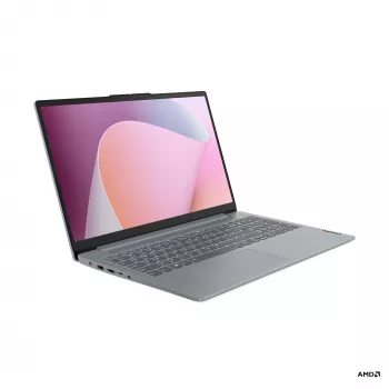 Lenovo IdeaPad Slim 3 15AMN8 15,6 inch Full HD IPS φορητός υπολογιστής - AMD Ryzen 5, 16GB RAM, 512GB SSD, AMD Radeon 610M, Wi-Fi 6, Arctic Grey