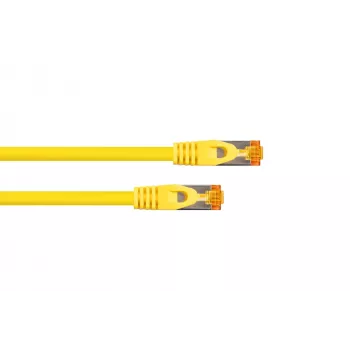 Kabelmeister RJ45 Patch καλώδιο Cat.7 S/FTP, θήκη TPE, χωρίς αλογόνα, κίτρινο, 10m