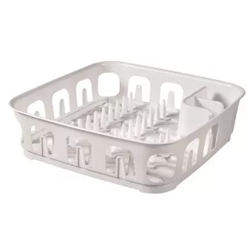 CURVER Στατώ στραγγίσματος πιάτων Essentials 39x39x10,1 cm λευκό