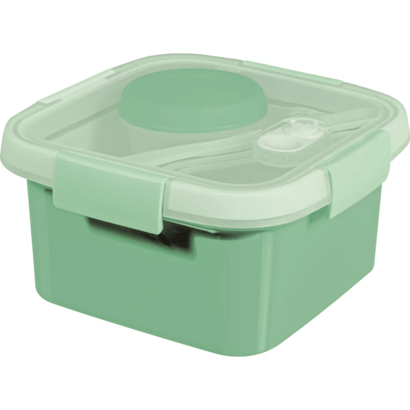 CURVER Lunch Kit Square 1,1L Smart To Go Δοχείο Φαγητού
