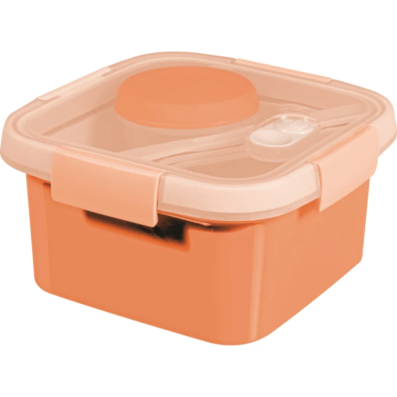 CURVER Lunch Kit Square 1,1L Smart To Go Δοχείο Φαγητού