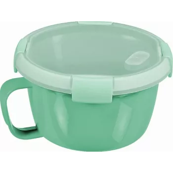 CURVER Smart To Go Noodles Food Bowl Στρογγυλό 0,9L Soft Green