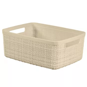 CURVER Καλάθι Jute S 5L 27x20x11cm Κρεμ